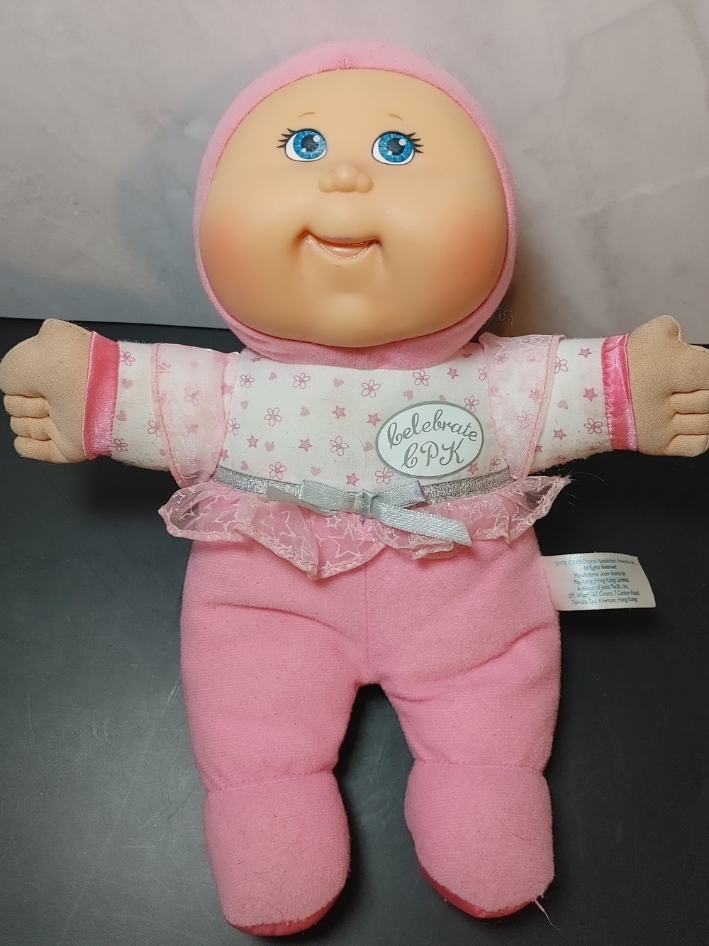 (3/$20) Cabbage Patch Kids Plush Doll with Vinyl Face Blue Eyes